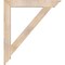 Ekena Millwork Traditional Traditional Smooth Bracket, Douglas Fir, 3 1/2"W x 30"D x 34"H BKT04X30X34TRA01SDF - alternate 2